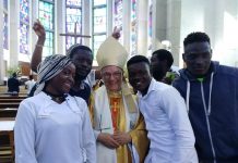 Despedida de Obispo Santiago Agrelo