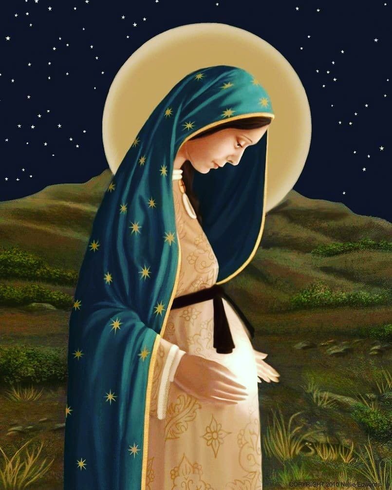 Lista 92 Foto Imágenes De La Virgen María Embarazada El último