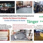 circulo del silencia España-Marruecos -Marzo 20-