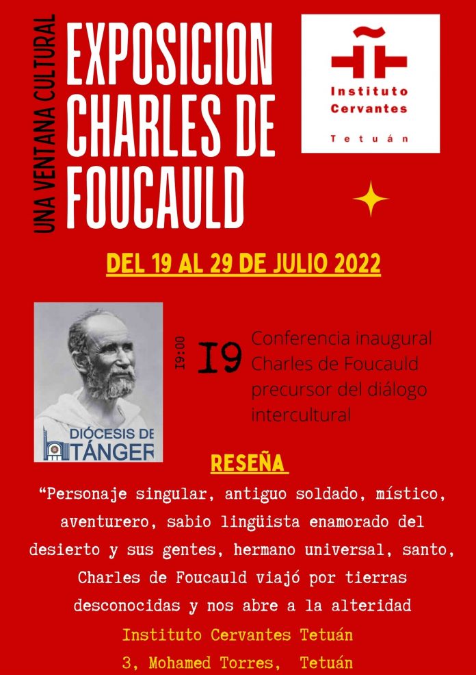 Exposición Charles de Foucauld Instituto Cervantes Tetuán