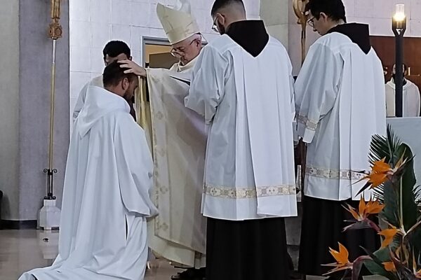 Alegría por la ordenación diaconal de Fr. Marko Bagaric