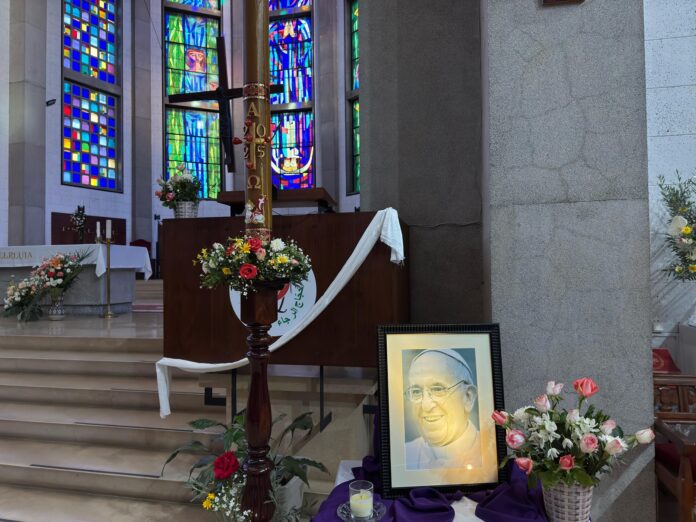 recurdo papa Francisco catedral